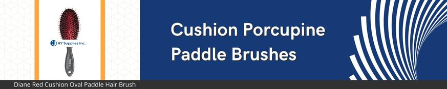 Cushion Porcupine Paddle Brushes
